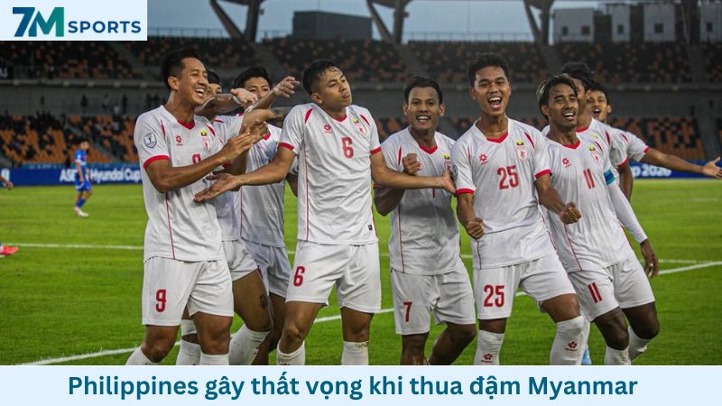 ASEAN Cup 2026: Philippines gây thất vọng khi thua đậm Myanmar